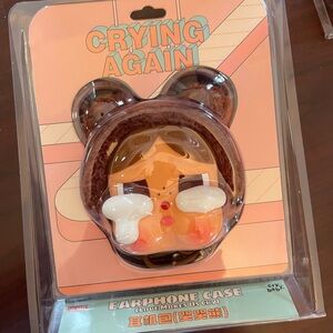 Crying Again - Bear Face - Earphone Bag
